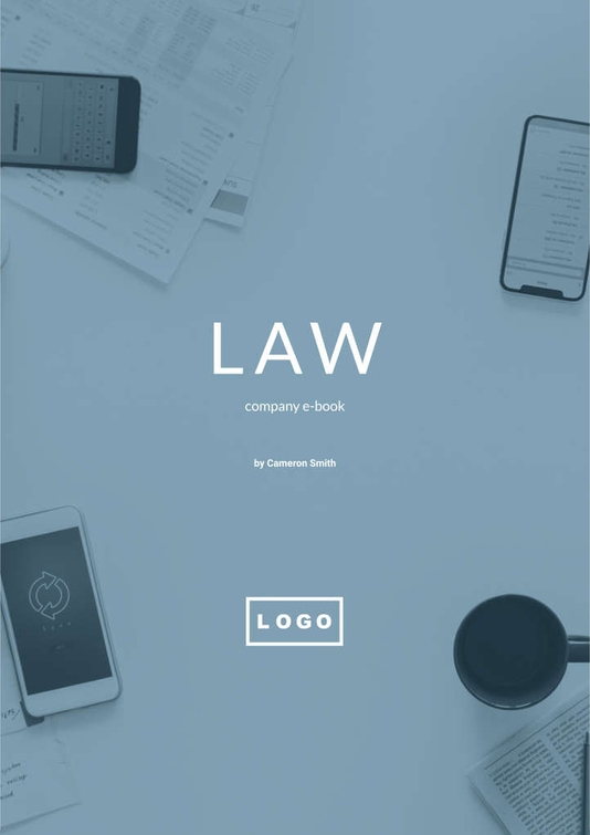 Free e-books law firm template
