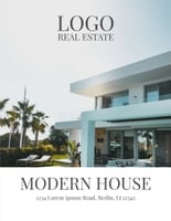 Free real estate – brochure – modern house template