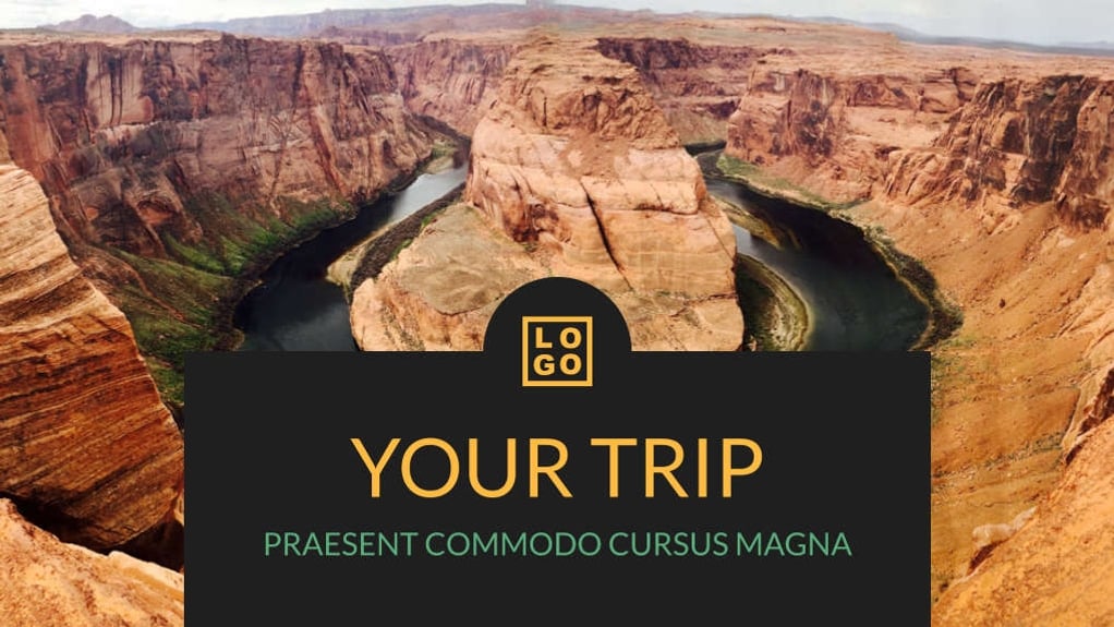 Free presentation trip template