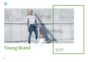 Free booklet young brand template