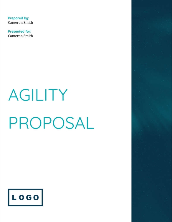 Free proposal agility template