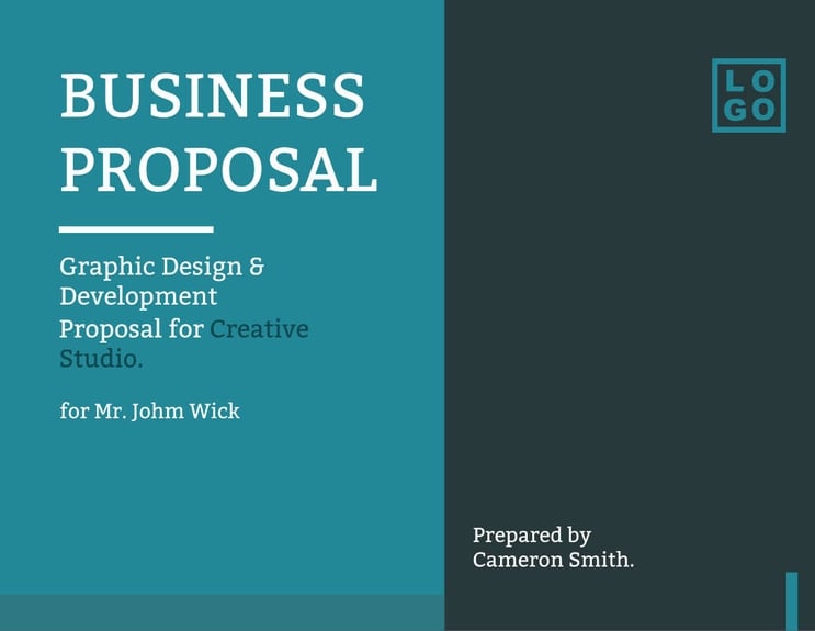 Free proposal business proposal template