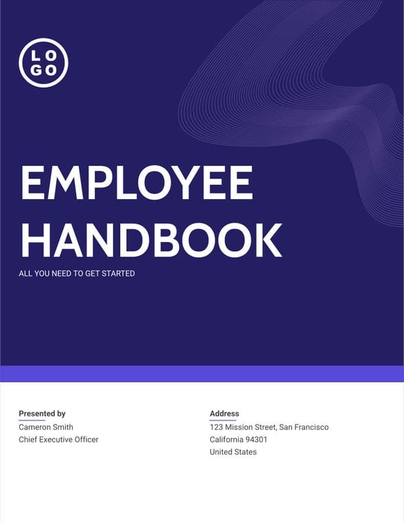 Free catalog business template