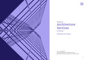 Free proposal architecture template