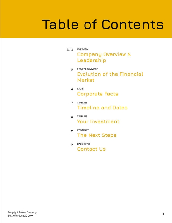 Free proposal hr strategy template