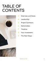 Free proposal social media strategy template