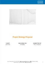 Free proposal project template