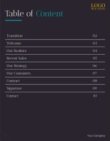 Free real estate – listing presentation – modern template