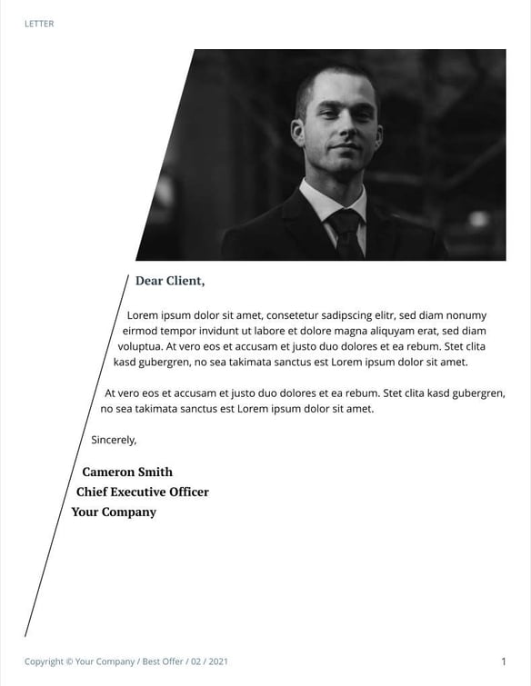 Free proposal resource management template