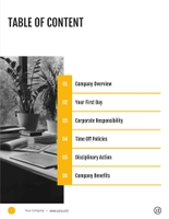 Free catalog corporate template