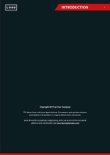 Free booklet car dealer template