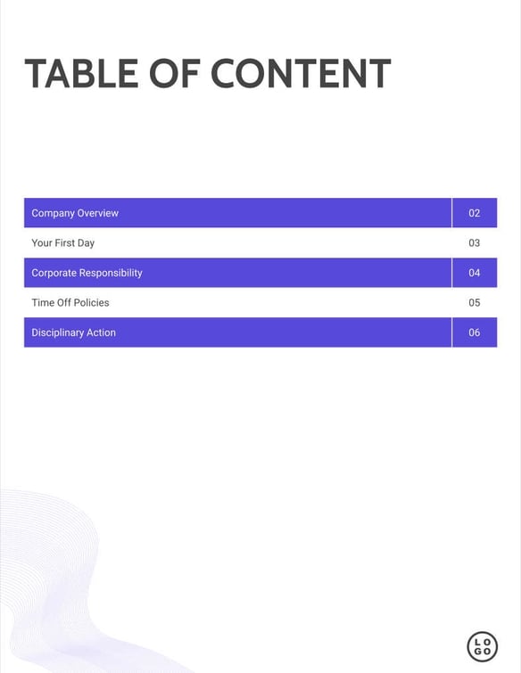 Free catalog business template