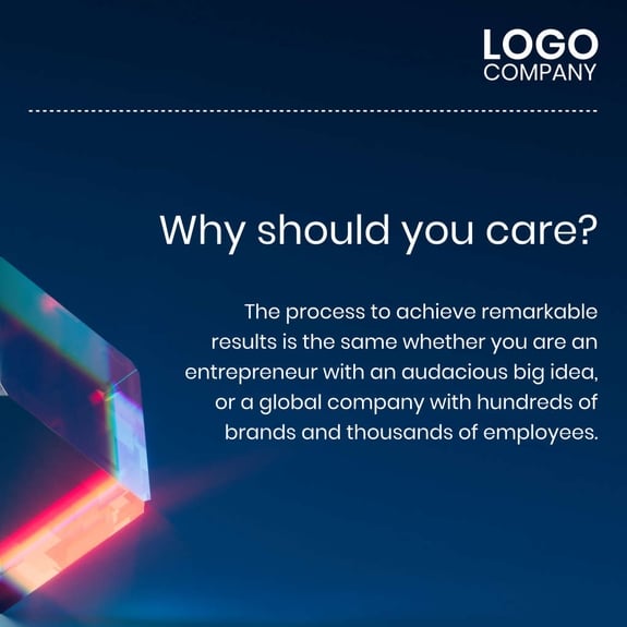 Free carousel brand identity template