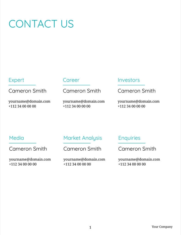 Free proposal agility template