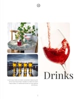 Free catalog food menu template