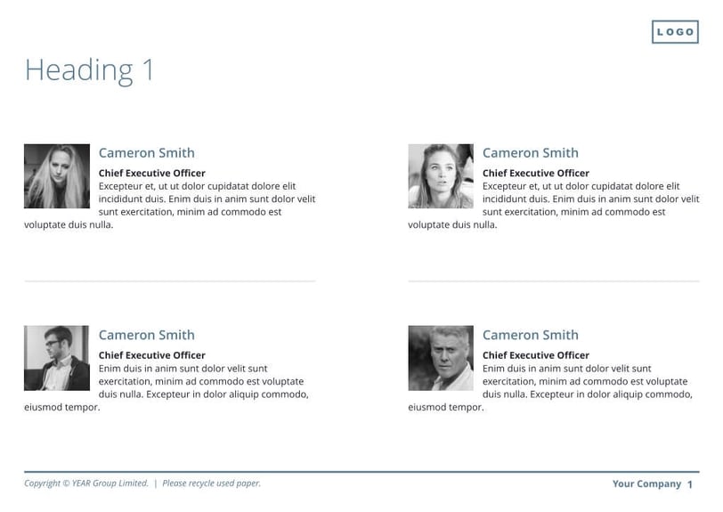 Free e-books simple template