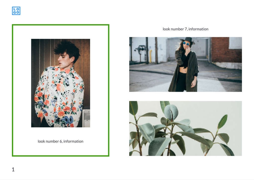 Free booklet young brand template