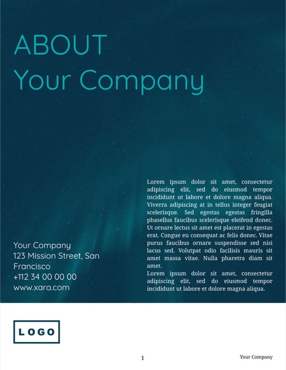 Free proposal agility template