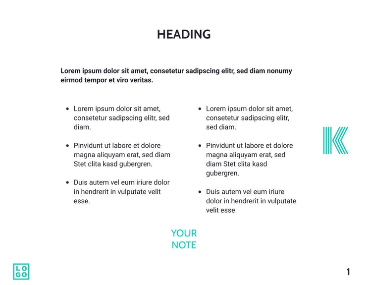 Free e-books startup template