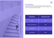 Free proposal architecture template
