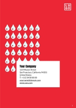 Free booklet energy drink template