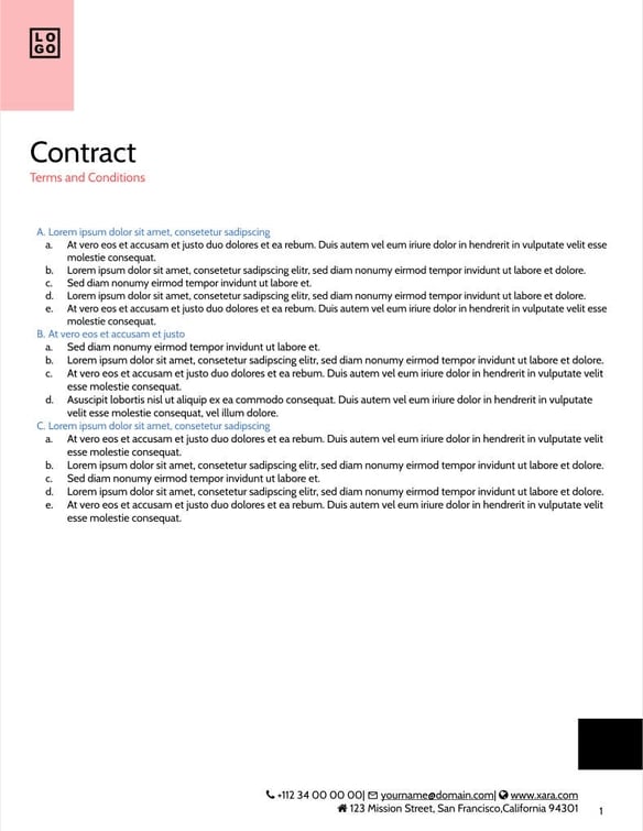 Free proposal digital marketing template