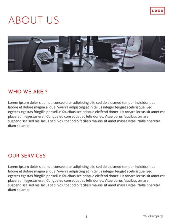 Free proposal it expert template