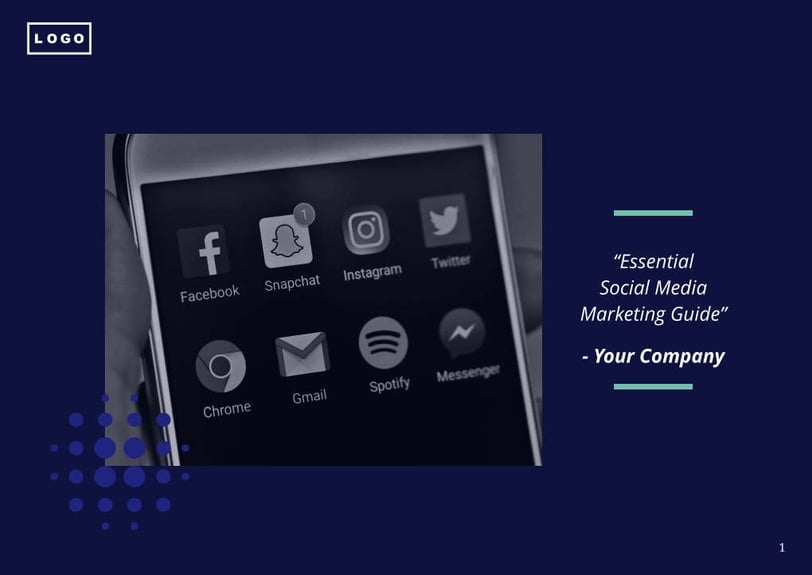 Free booklet marketing template