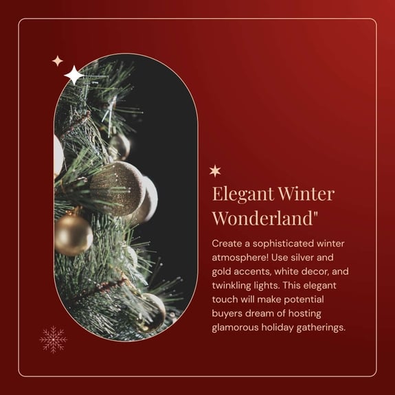 Free carousel winter staging ideas template