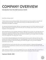 Free catalog business template