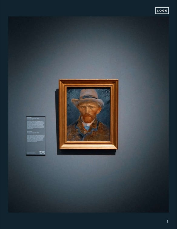 Free catalog art gallery template