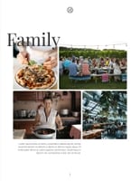 Free catalog food menu template