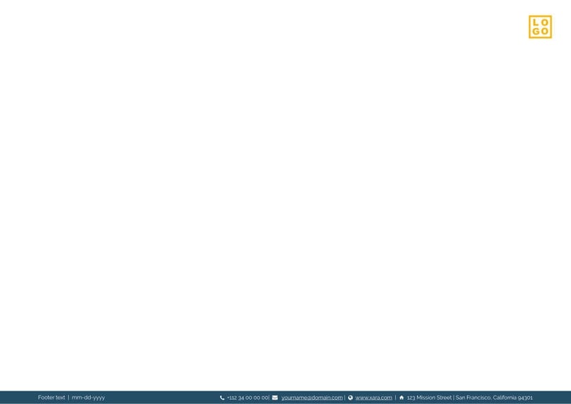 Free proposal security template