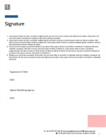 Free proposal digital marketing template