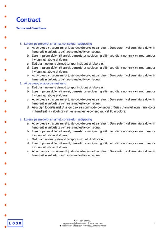 Free proposal digital marketing template