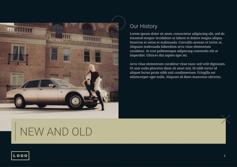 Free catalog high fashion template