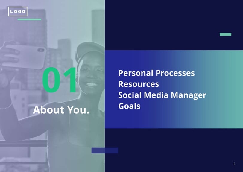 Free booklet marketing template