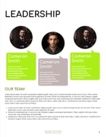 Free proposal social media strategy template