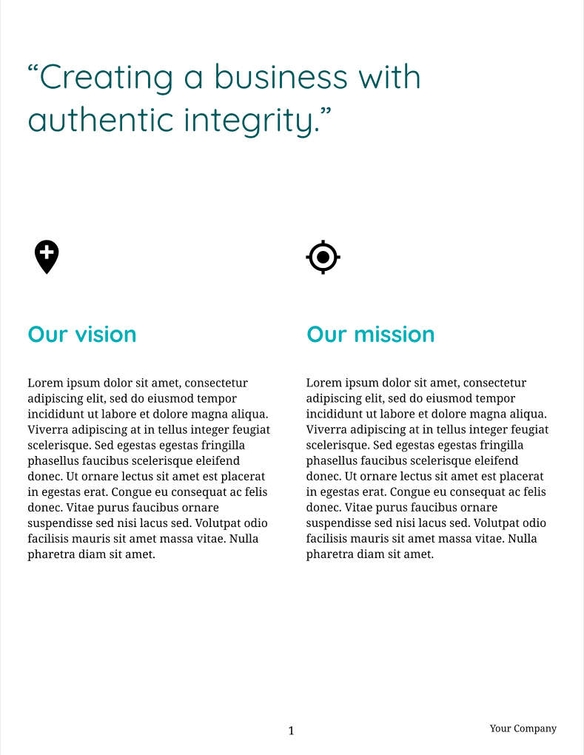 Free proposal agility template