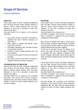 Free proposal digital marketing template