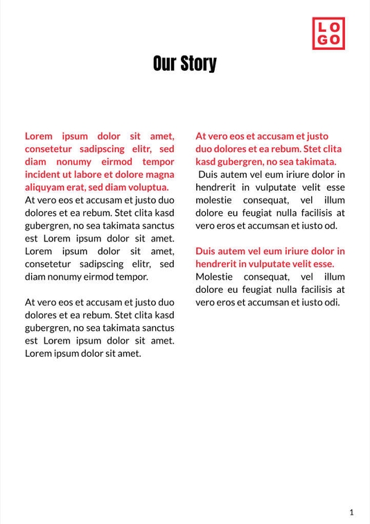 Free booklet energy drink template