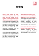 Free booklet energy drink template