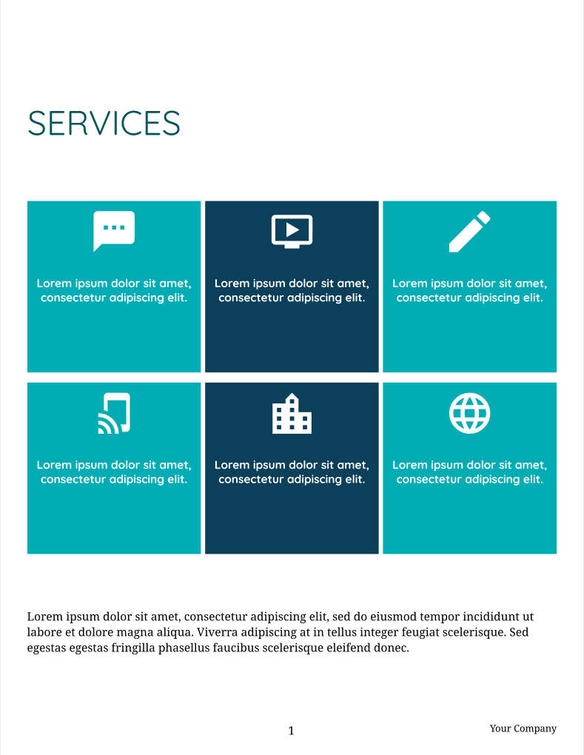 Free proposal agility template