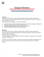 Free proposal digital marketing template