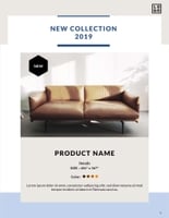 Free catalog furniture template