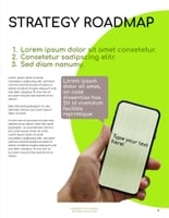 Free proposal social media strategy template