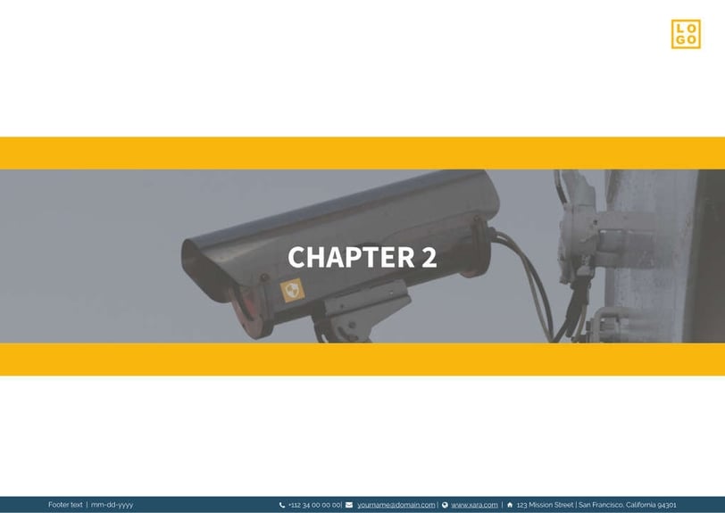 Free proposal security template