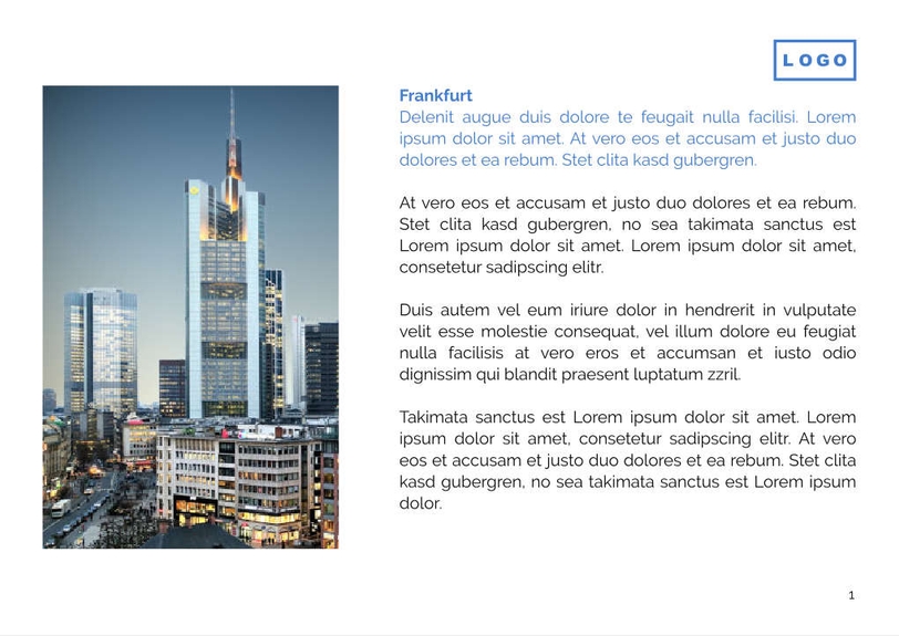 Free catalog serviced apartments template