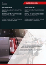 Free booklet car dealer template