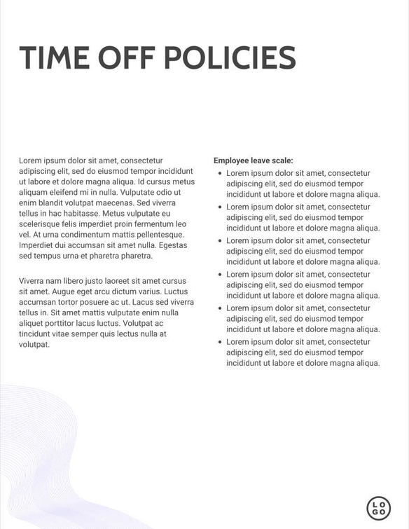 Free catalog business template